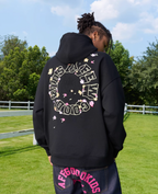 AFGK Butterfly Flower Flying Embroidery Hoodie