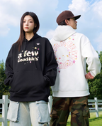 AFGK Butterfly Flower Flying Embroidery Hoodie