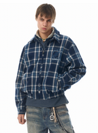 JHYQ Short Plaid Jacket