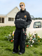 Harsh and Cruel Football Club Embroidered Down Jacket