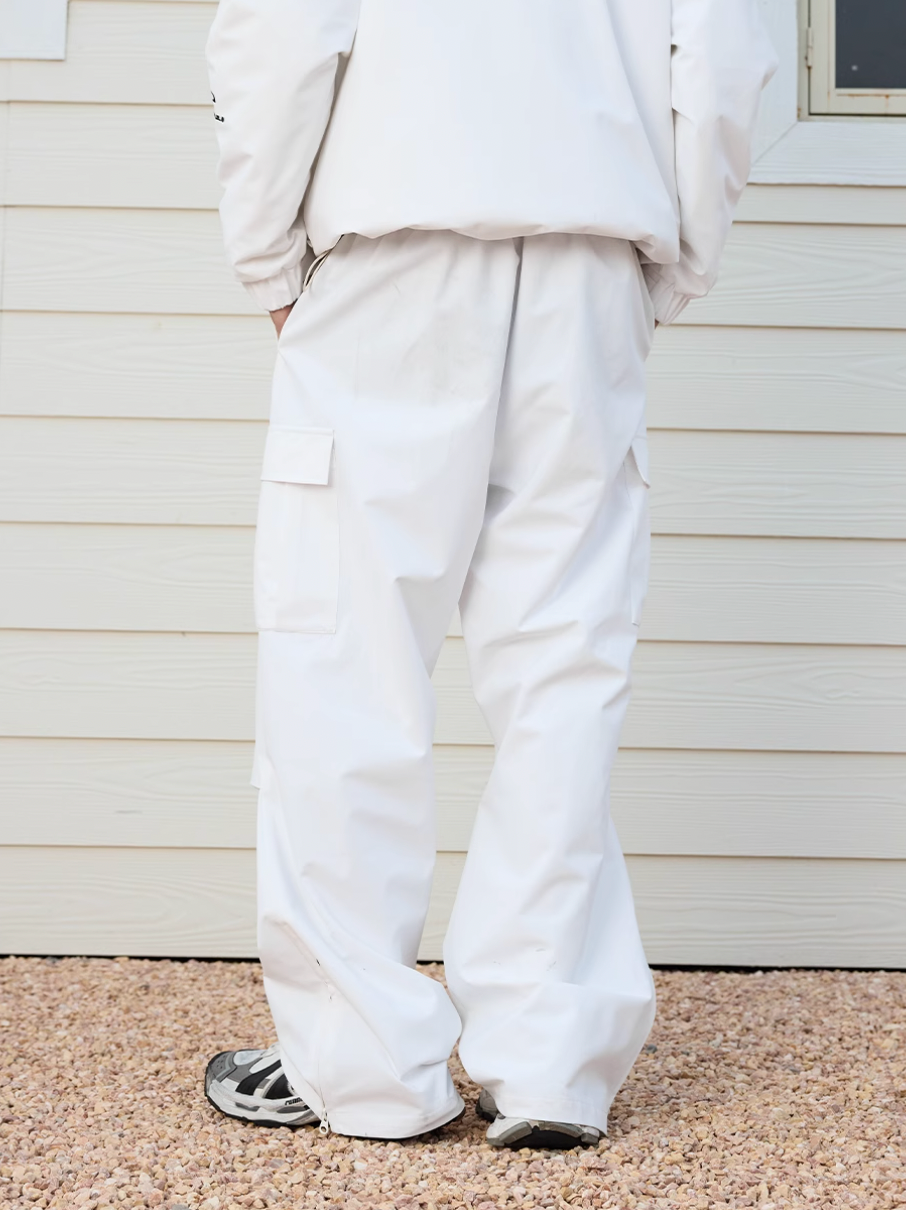Harsh and Cruel Three Proof Embroidered Mountaineering Ski Cargo Pants