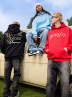 Harsh and Cruel Love Me More Pearl Embroidered Hoodie