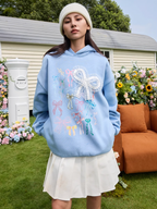 Harsh and Cruel Cute Lace Bow Hoodie