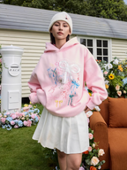Harsh and Cruel Cute Lace Bow Hoodie