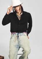 STEEPC Button Down Knit Cardigan