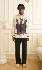 EMPTY REFERENCE Doberman Long Sleeve Shirt