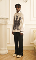 EMPTY REFERENCE Doberman Long Sleeve Shirt