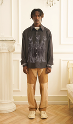 EMPTY REFERENCE Doberman Long Sleeve Shirt