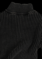 ANTIDOTE High Neck Half Zip Knit Sweater