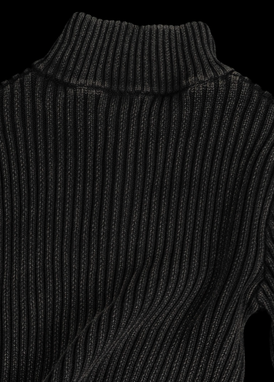 ANTIDOTE High Neck Half Zip Knit Sweater
