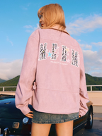 MEDM Animal Texture Suede Jacket