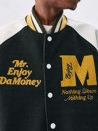 MEDM Font Typography Varsity Jacket