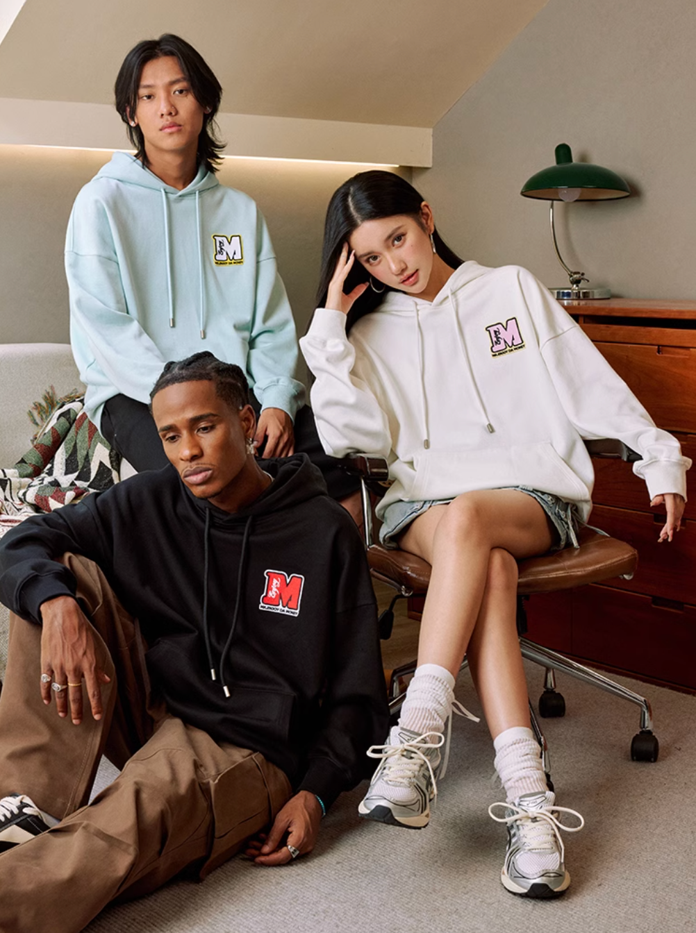 MEDM Basic Big M Logo Hoodie