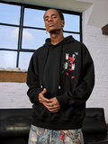 MEDM Rose Interspersed Logo Hoodie