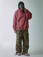 F2CE Pleated Camouflage Work Baggy Cargo Pants