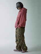 F2CE Pleated Camouflage Work Baggy Cargo Pants