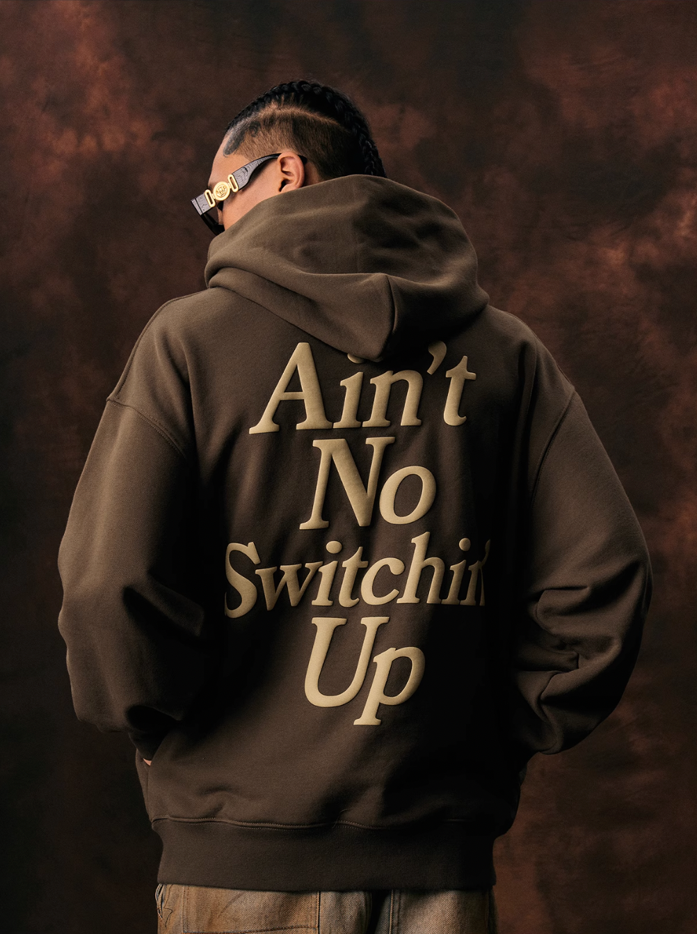 1807 STILL GOING Foam Print Hoodie