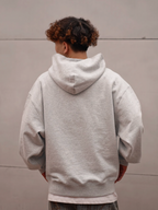 1807 One Point Box Logo Embroidery Hoodie