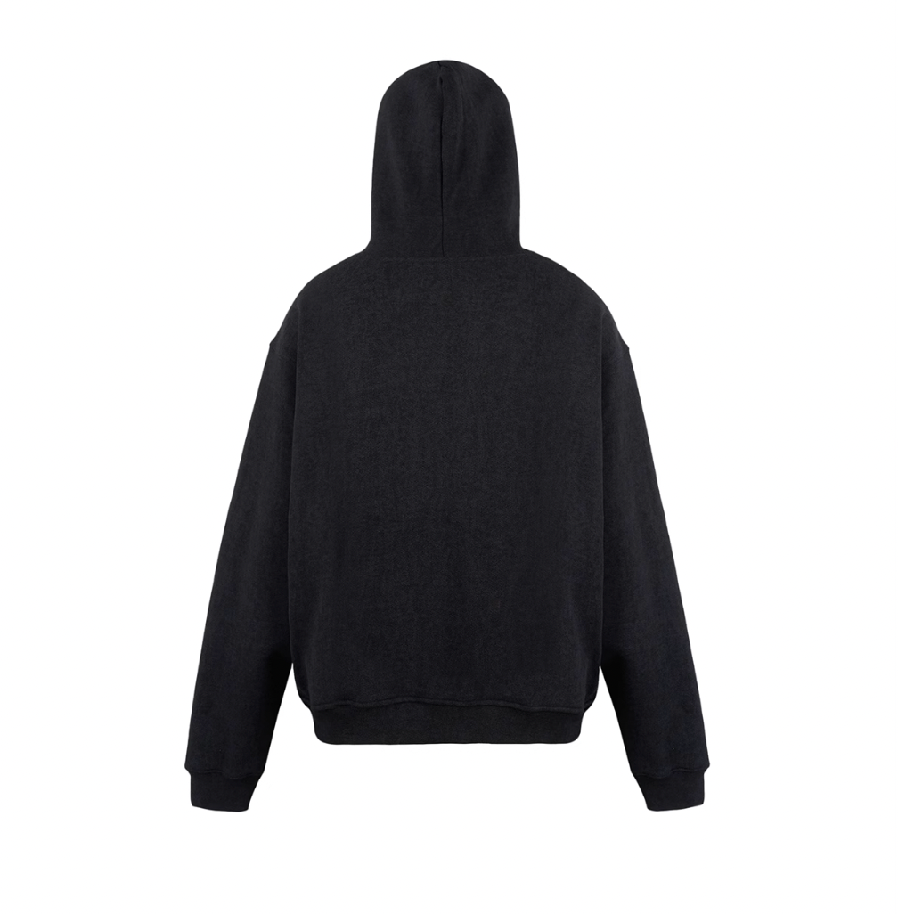 1807 Multi Logo Printed Washed Hoodie
