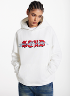 Small Town Kid Dragon Design Print Hoodie
