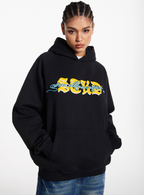 Small Town Kid Dragon Design Print Hoodie