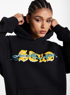 Small Town Kid Dragon Design Print Hoodie