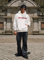 Small Town Kid Arsenal Logo Print Hoodie