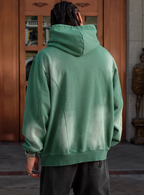 Small Town Kid Double Rivet Pocket Washed Hoodie