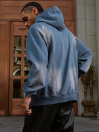 Small Town Kid Double Rivet Pocket Washed Hoodie