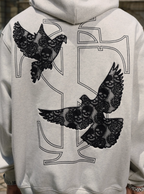 Small Town Kid Lace Peace Dove Hoodie