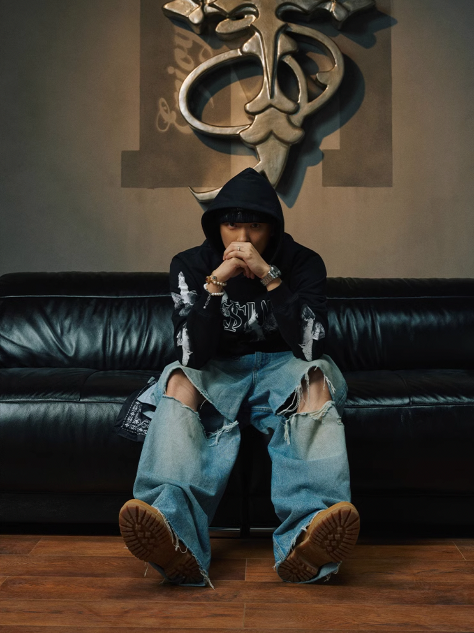 Small Town Kid x MEDM Peace Dove Logo Hoodie