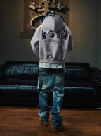 Small Town Kid x MEDM Peace Dove Logo Zip Up Hoodie