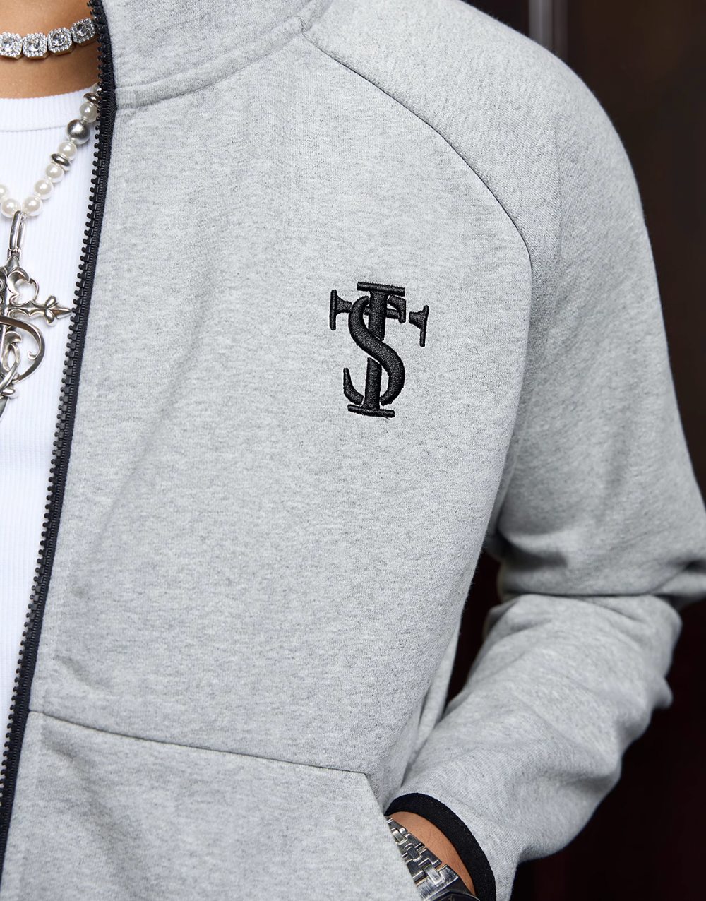 Small Town Kid Basic Windwalker Zip Up Hoodie