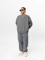1807 Basic Logo Printed Sweatshirt