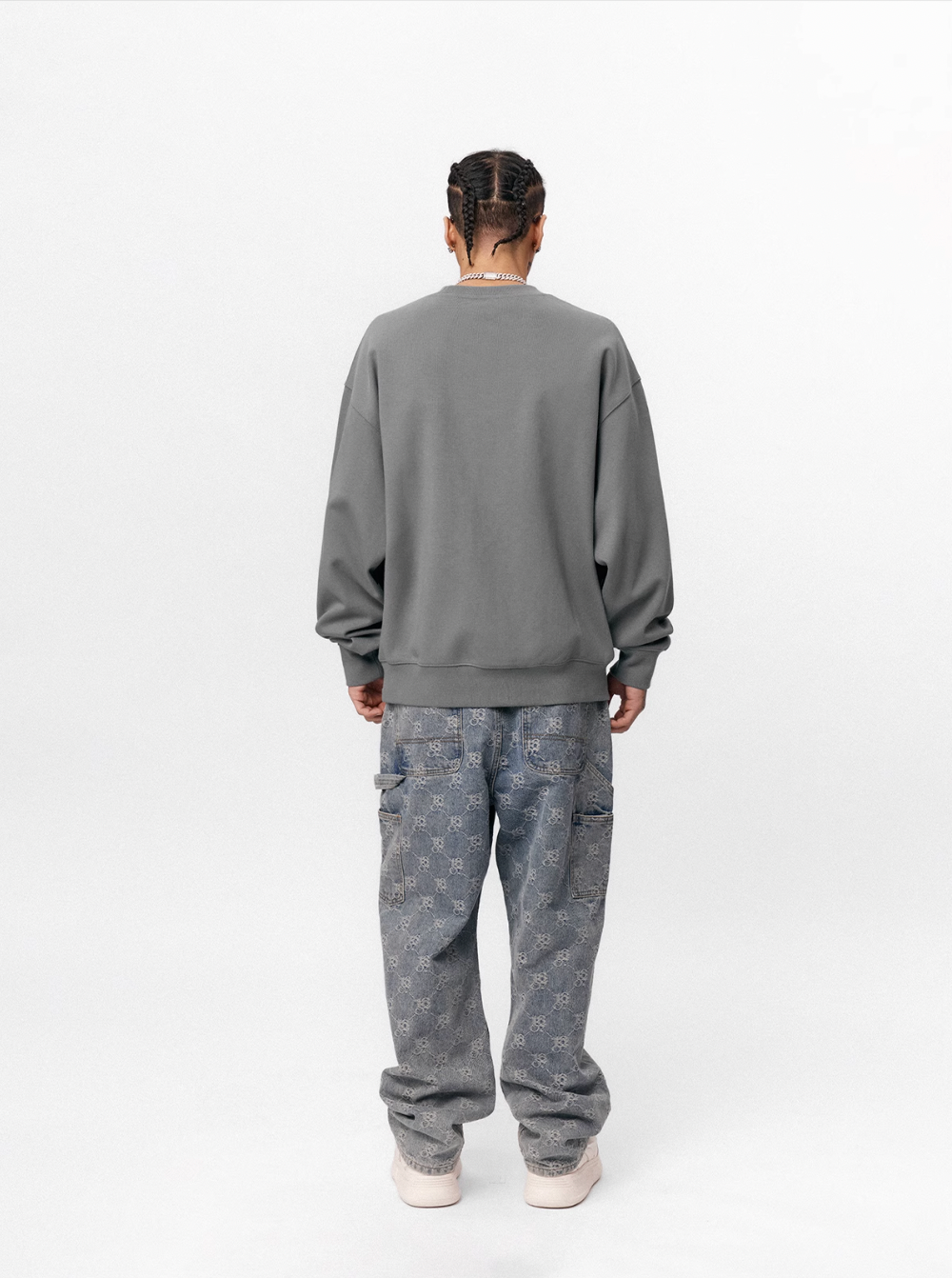 1807 Basic Logo Printed Sweatshirt