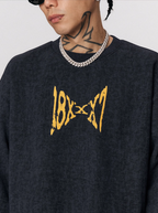 1807 18x7 Printed Batik Sweatshirt