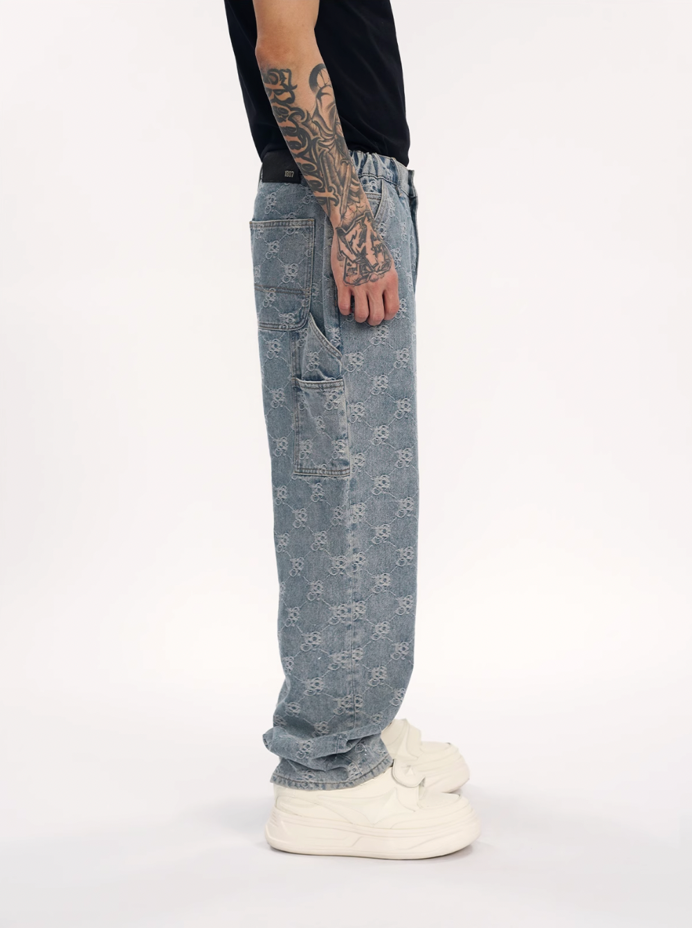 1807 Full Logo Custom Jeans
