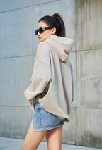 DICETINY Metal Font Logo Washed Hoodie