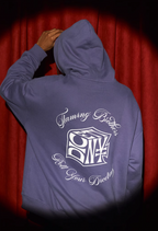 DICETINY Dice Roll Foam Letter Print Hoodie