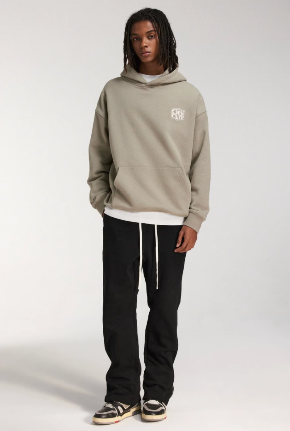 DICETINY Dice Roll Foam Letter Print Hoodie