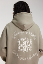 DICETINY Dice Roll Foam Letter Print Hoodie
