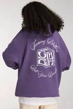DICETINY Dice Roll Foam Letter Print Hoodie