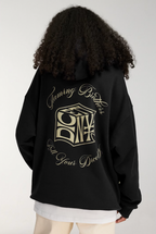 DICETINY Dice Roll Foam Letter Print Hoodie