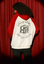 DICETINY Dice Roll Print Color Blocked Hoodie