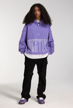 DICETINY Distressed Logo Printed Hoodie