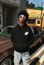 DICETINY Glitter Dice Printed Hoodie