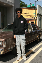 DICETINY Glitter Dice Printed Hoodie