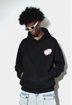 DICETINY Glitter Dice Printed Hoodie