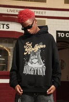 DICETINY Bunny Girl Slot Print Hoodie