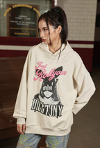 DICETINY Bunny Girl Slot Print Hoodie